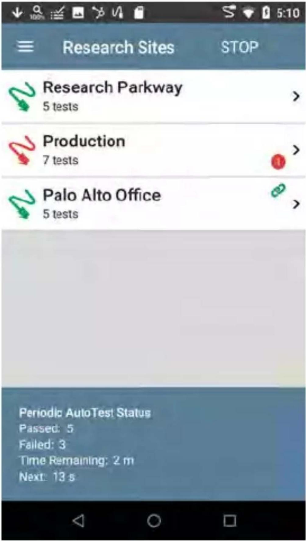 NetAlly LinkRunner 10G - Running Periodic AutoTest - 1