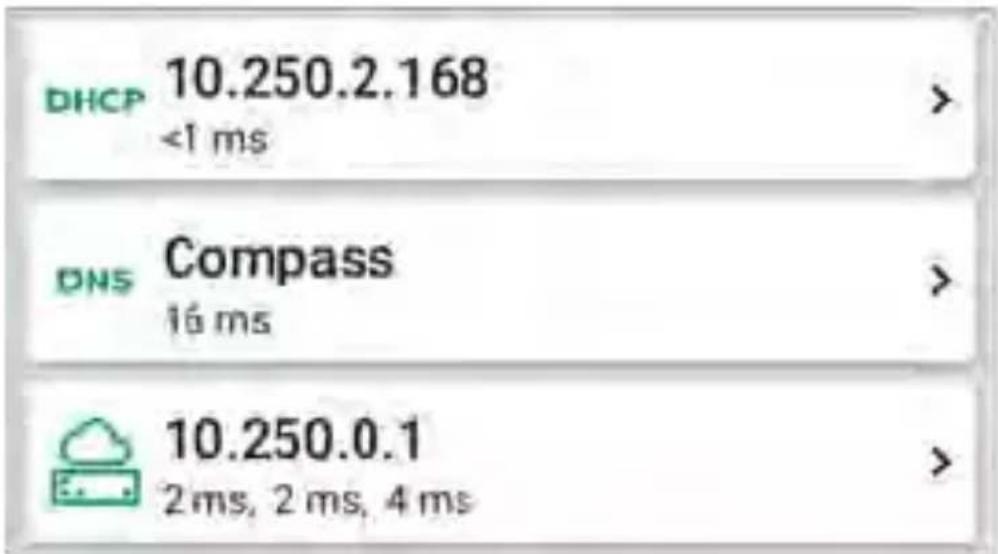 NetAlly LinkRunner 10G - DHCP, DNS, and Gateway Tests for Wired AutoTests - 1