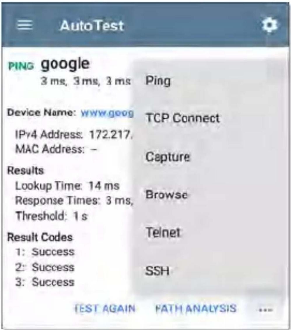 NetAlly LinkRunner 10G - Results - 1