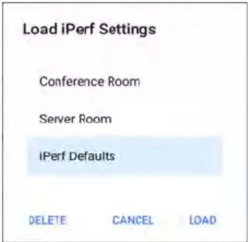 NetAlly LinkRunner 10G - Saving App Settings Configurations - 3