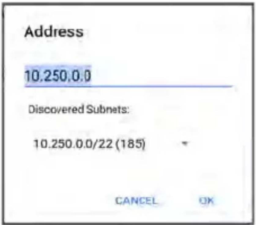 NetAlly LinkRunner 10G - Address - 1