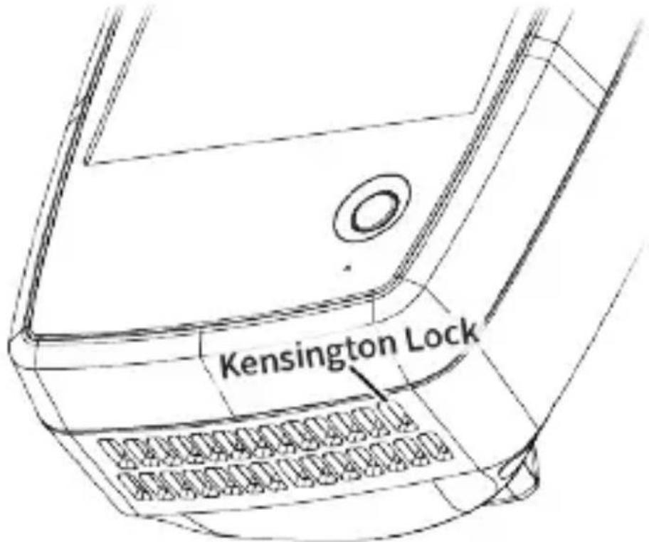 NetAlly LinkRunner 10G - Using a Kensington Lock - 1