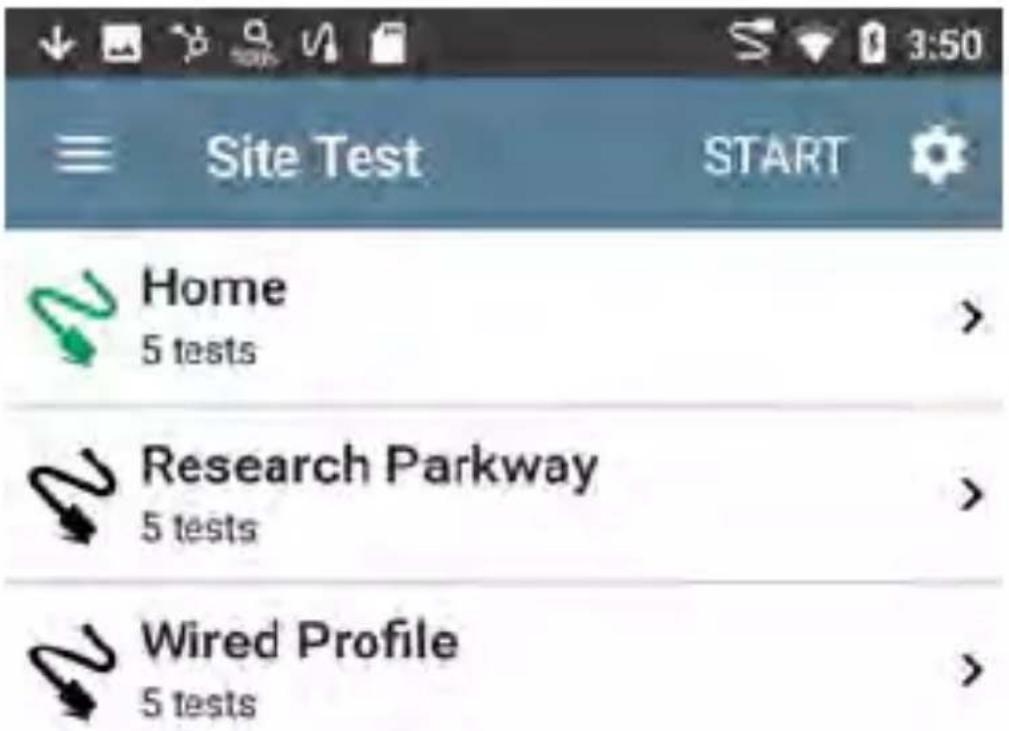 NetAlly LinkRunner 10G - Custom AutoTest Settings/Profile Group Names - 2