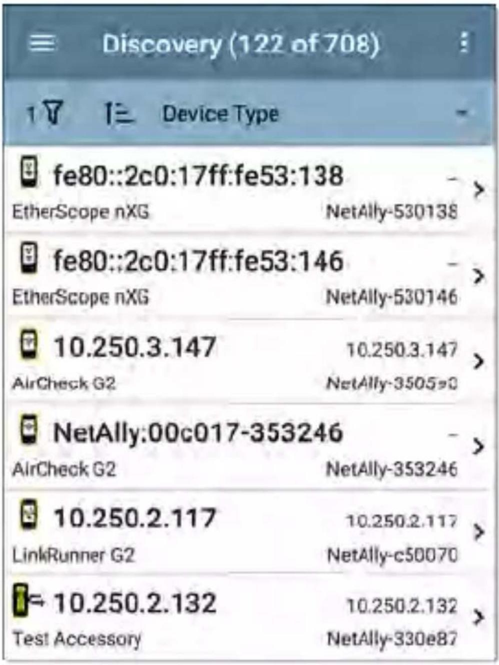 NetAlly LinkRunner 10G - NetAlly Tools - 1