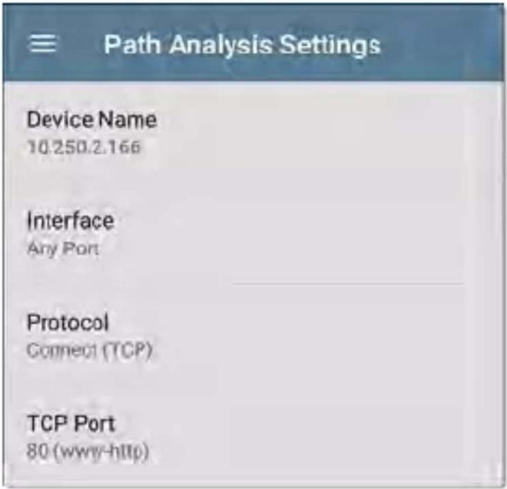 NetAlly LinkRunner 10G - Configuring Path Analysis Manually - 1
