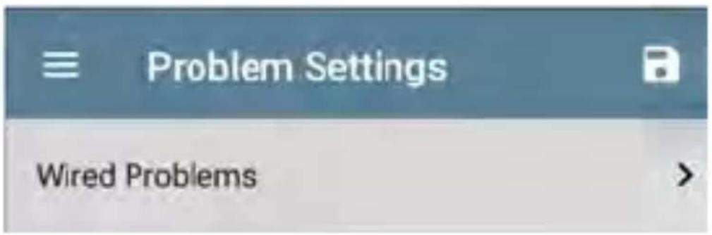NetAlly LinkRunner 10G - Problem Settings - 2