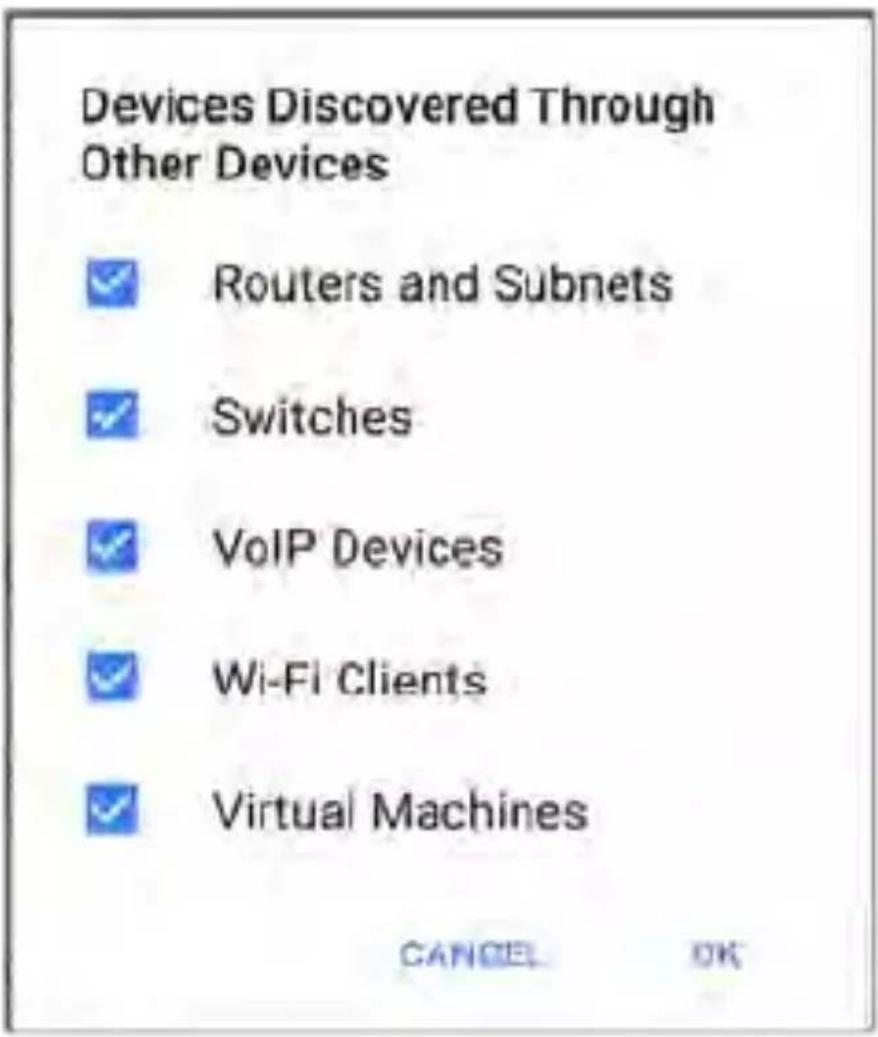NetAlly LinkRunner 10G - Devices Discovered Through Other Devices - 1