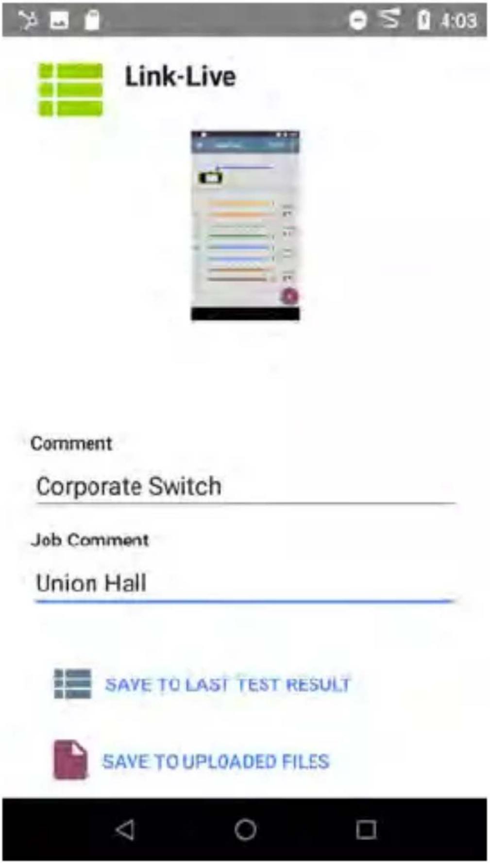 NetAlly LinkRunner 10G - Sharing Files to Link-Live - 1