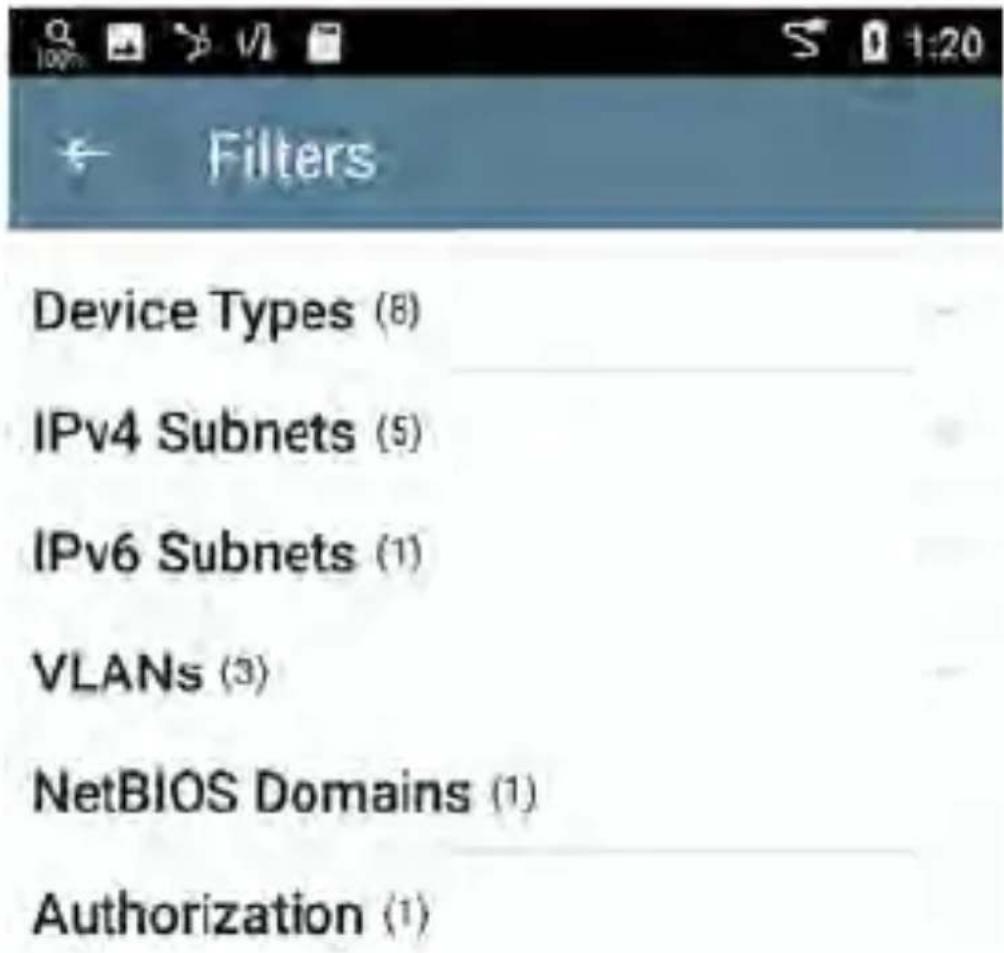 NetAlly LinkRunner 10G - Filtering the Discovery List - 1