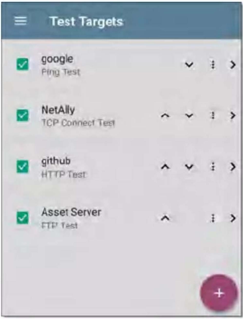 NetAlly LinkRunner 10G - Adding and Managing Test Target: - 2