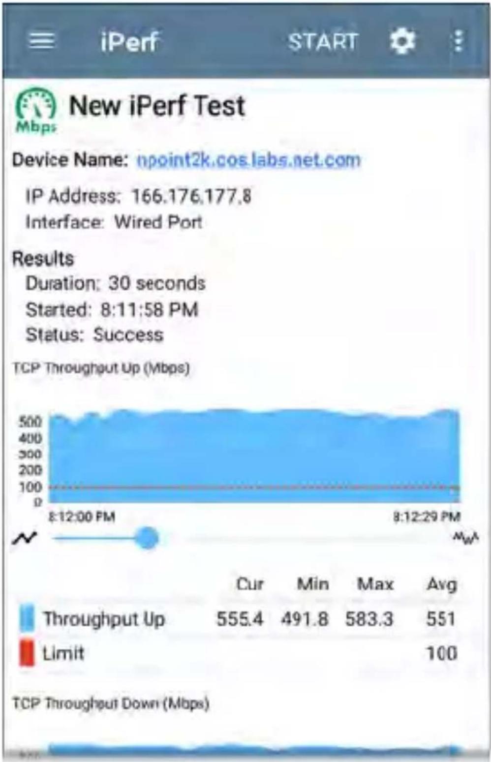 NetAlly LinkRunner 10G - Running an iPerf Test - 1