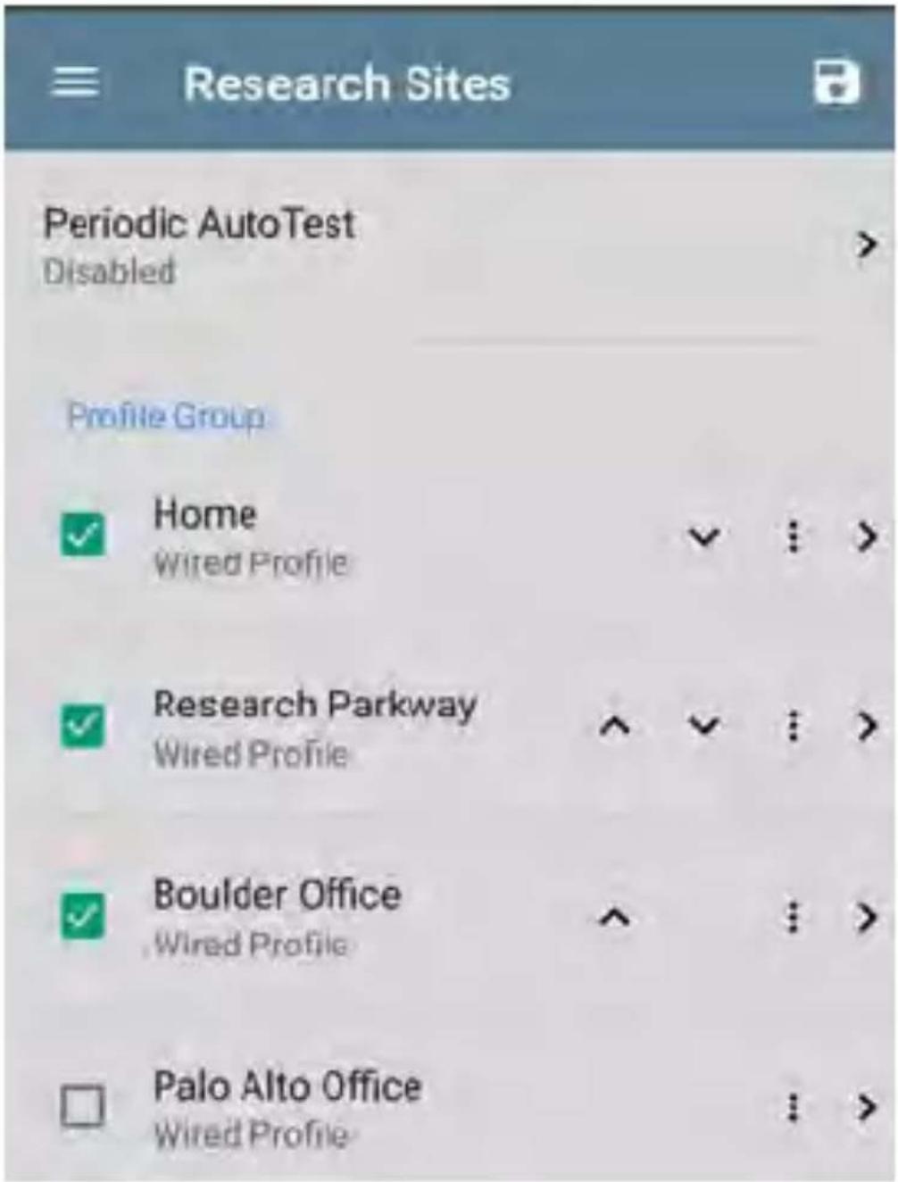 NetAlly LinkRunner 10G - Creating New Profile Groups - 2