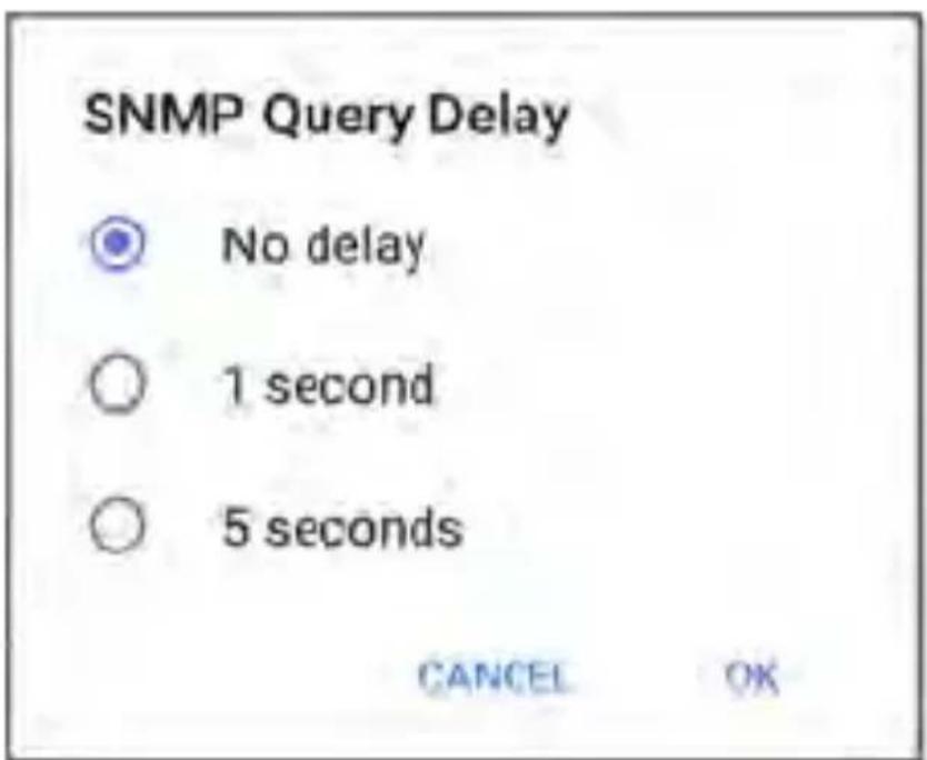 NetAlly LinkRunner 10G - SNMP Query Delay - 1