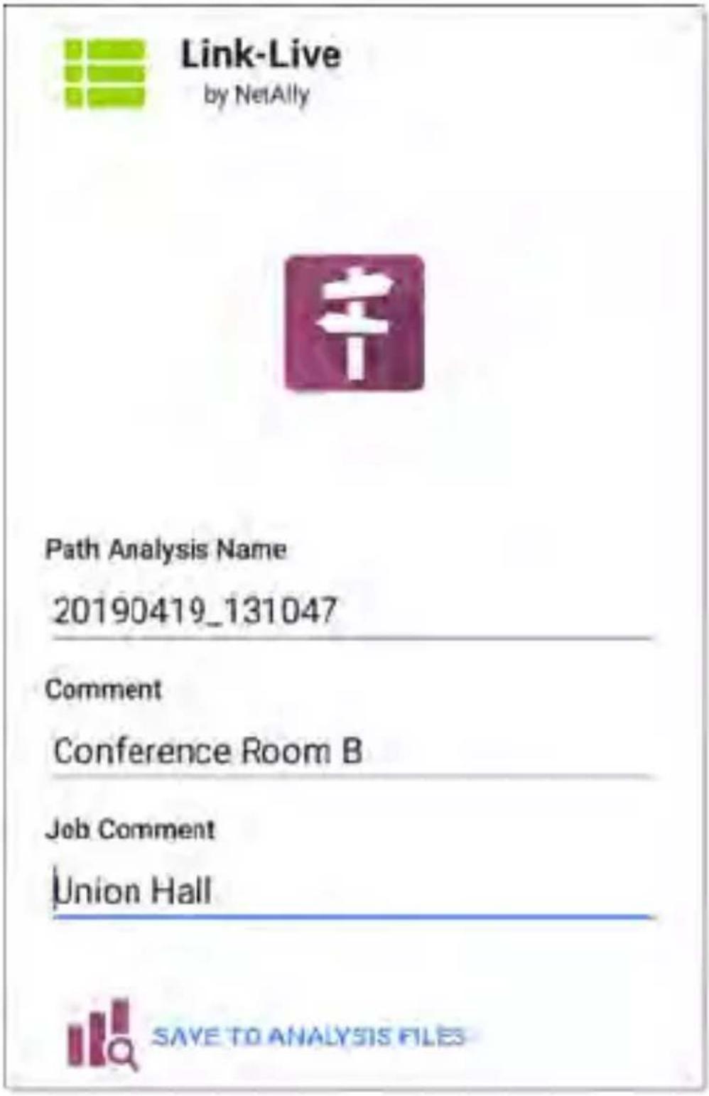 NetAlly LinkRunner 10G - Uploading Path Analysis Results to Link-Live - 1
