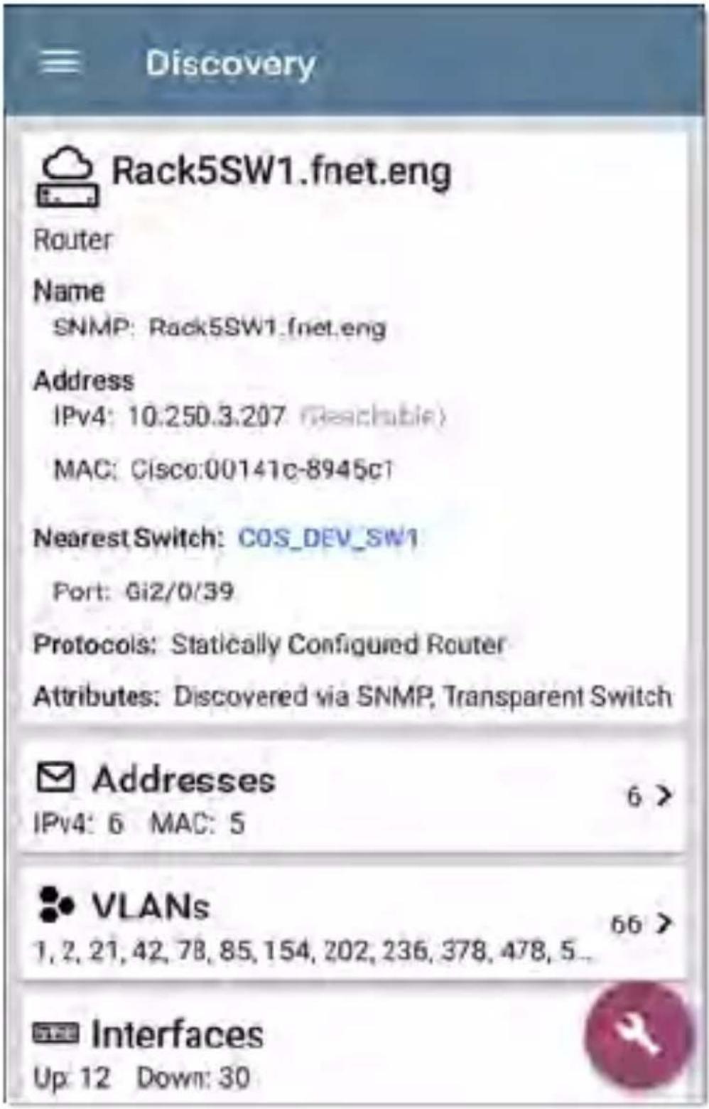 NetAlly LinkRunner 10G - Auto-Populating Device Addresses - 1