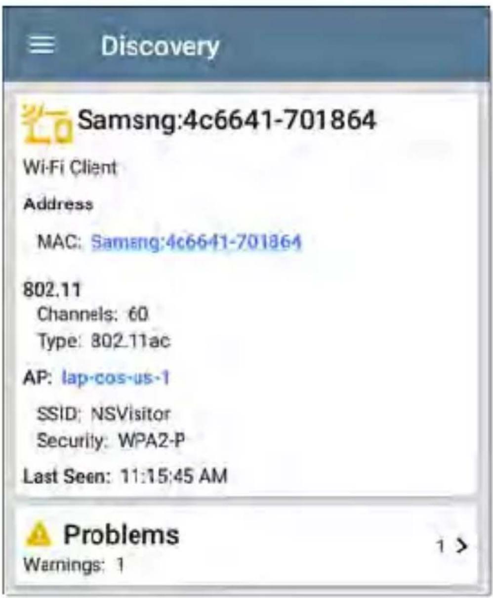 NetAlly LinkRunner 10G - Wi-Fi Clients - 1