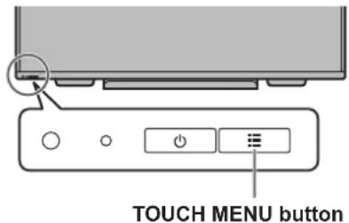 SHARP Aquos Board PN-L851H - Using the touch menu - 1