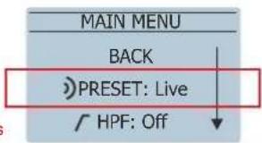 DAS Audio Action-508A - PRESETS: - 3