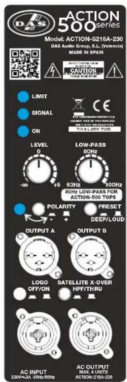 DAS Audio Action-S118A - ACTION-S218A - 5