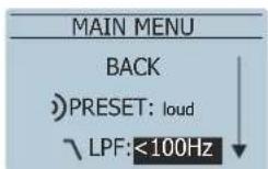 DAS Audio Action-S118A - LPF (Low Pass Filter): - 3