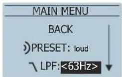 DAS Audio Action-S118A - LPF (Low Pass Filter): - 2