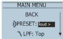 DAS Audio Action-S118A - PRESETS: - 3