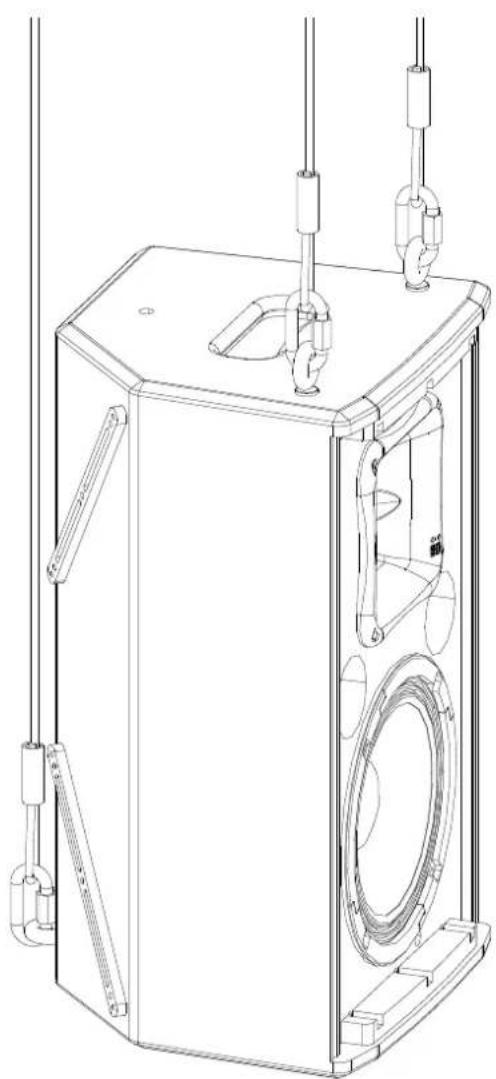 DAS Audio Action-512 - Flying with eyebolts - 3