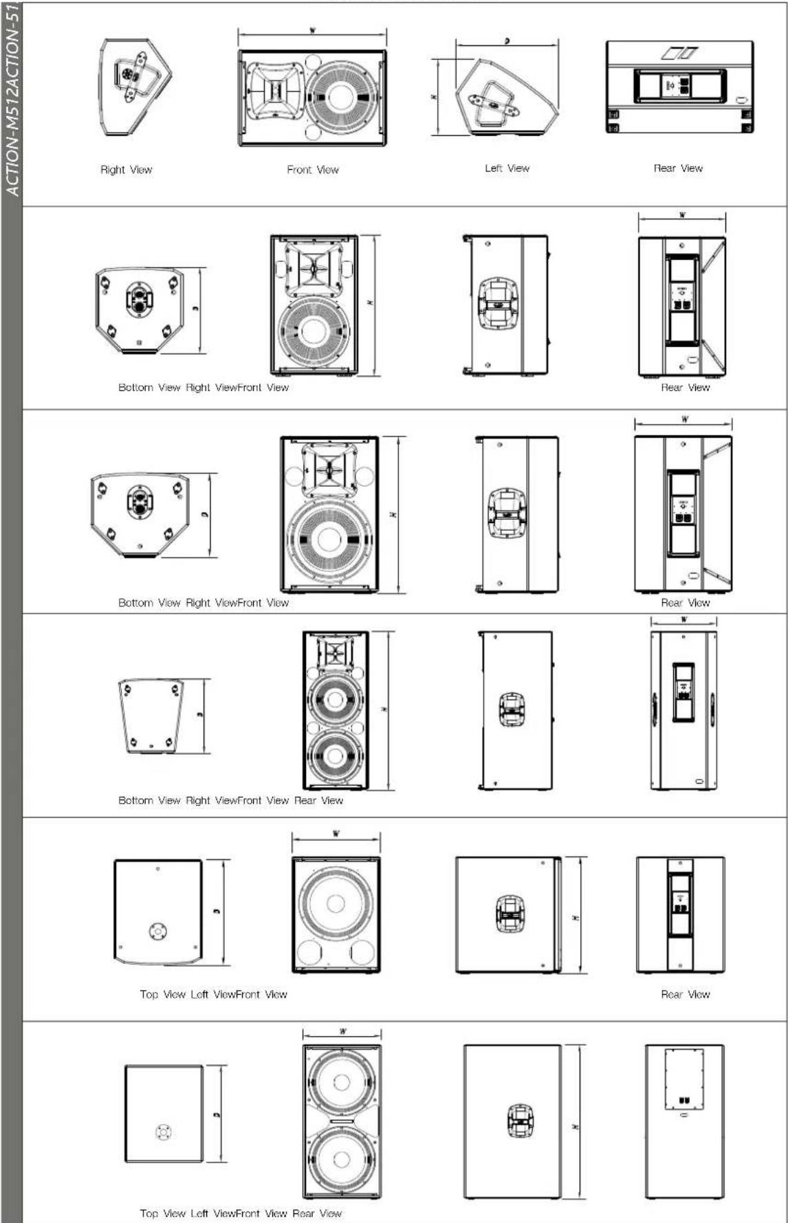 DAS Audio Action-512 - TRD-6 / TRD-7 accessories - 2