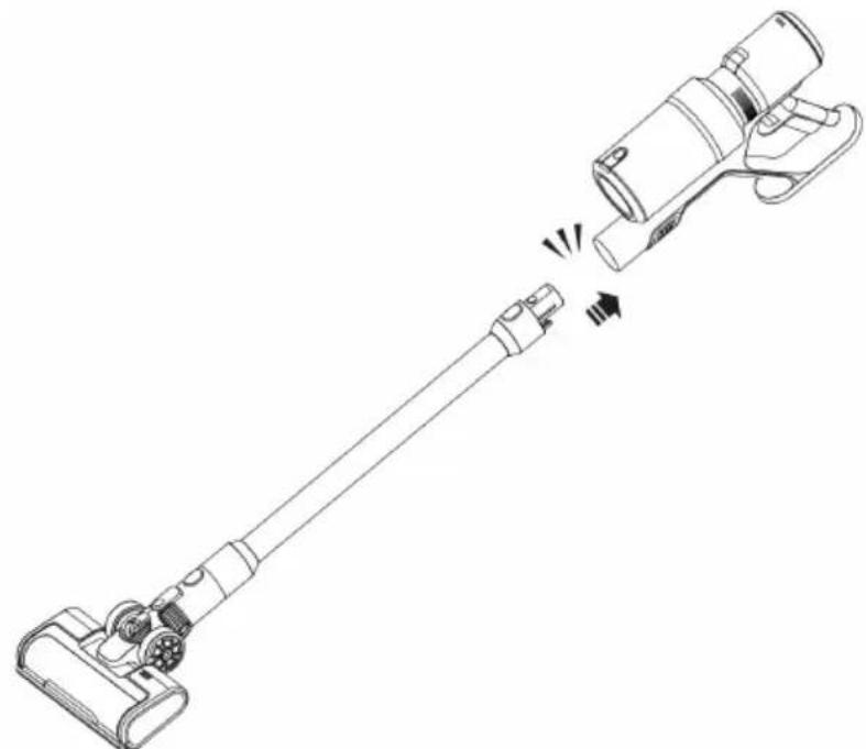 Kogan Z11 Pro - Extension Wand Installation - 1