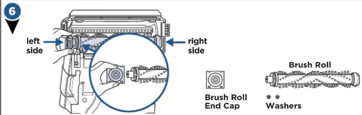 BISSELL PowerClean 2771B - Replacing Belts & Brush Rolls (continued) - 1