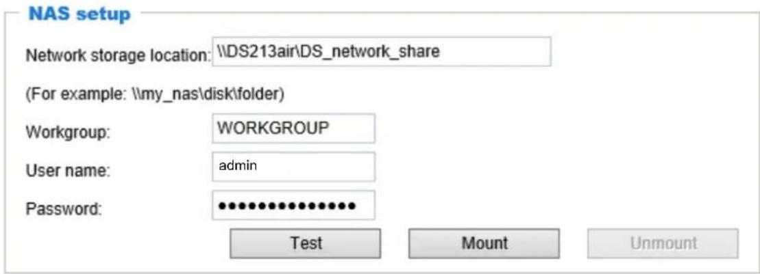 Vivotek FD9369 - NAS Setup - 1