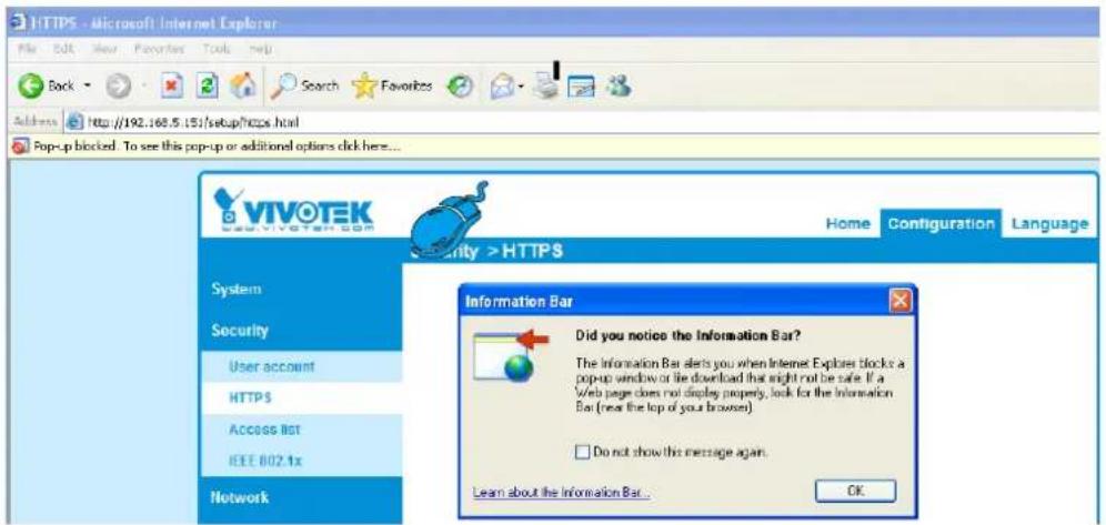Vivotek FD9369 - Create certificate request and install - 3