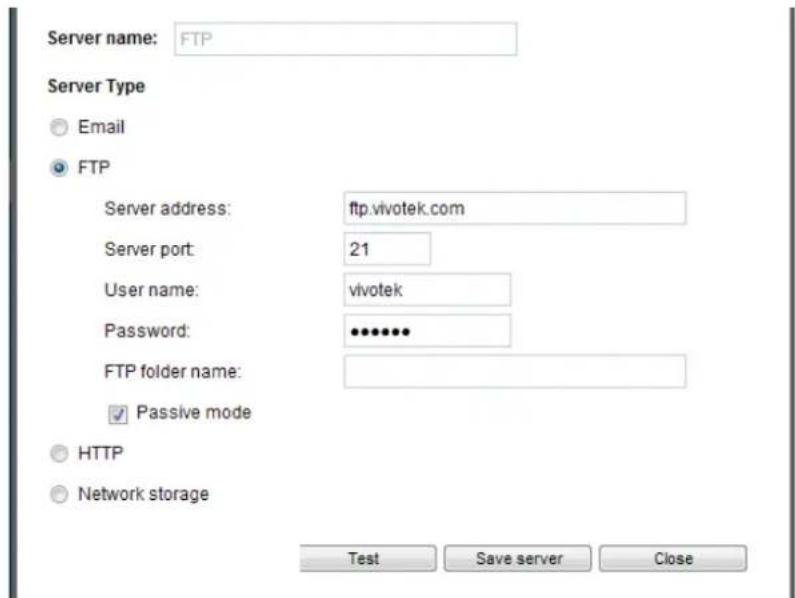 Vivotek FD9367-EHTV-v2 - Server type - FTP - 1