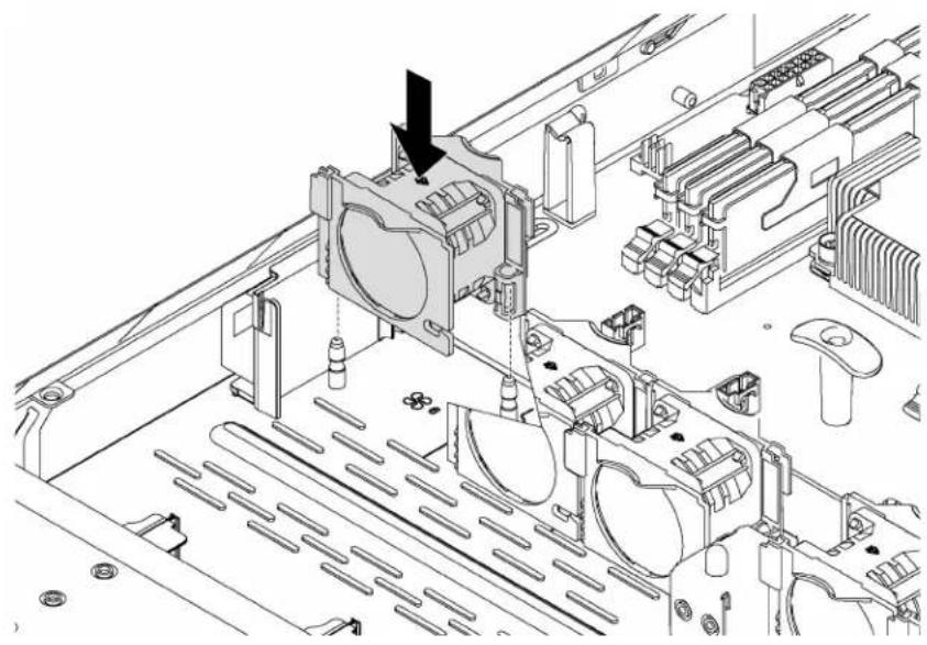 LENOVO ThinkSystem SR530 - Remove a system fan - 8