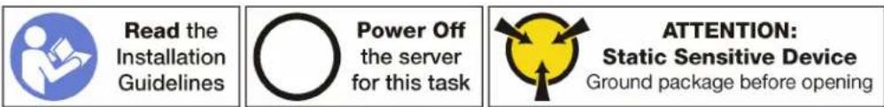 LENOVO ThinkSystem SR530 - Remove the simple-swap drive backplate assembly - 1