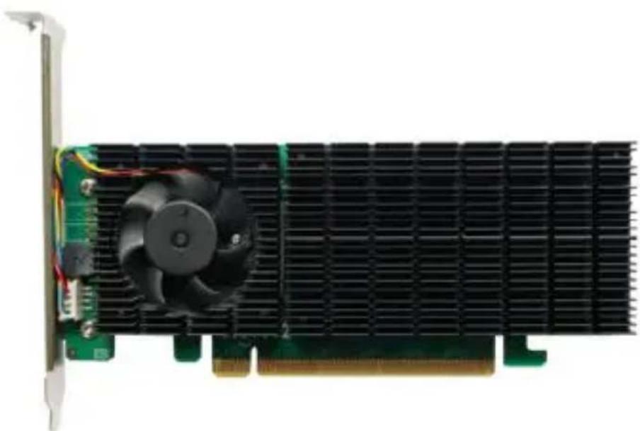 Highpoint SSD7502 - 2x M.2 Port to PCIe 4.0x16 NVMe RAID Controller - 1