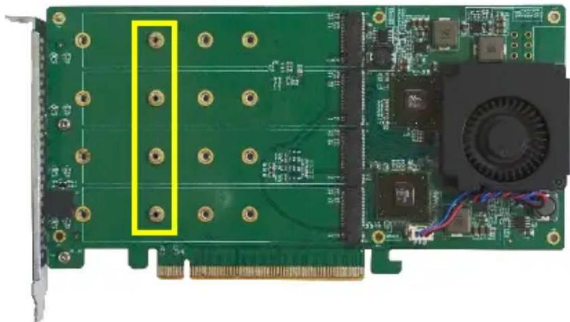 Highpoint SSD7103 - NVMe Drive Installation: - 3