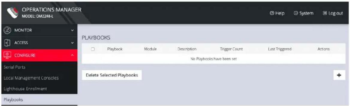 Opengear OM2200 - Playbooks - 1