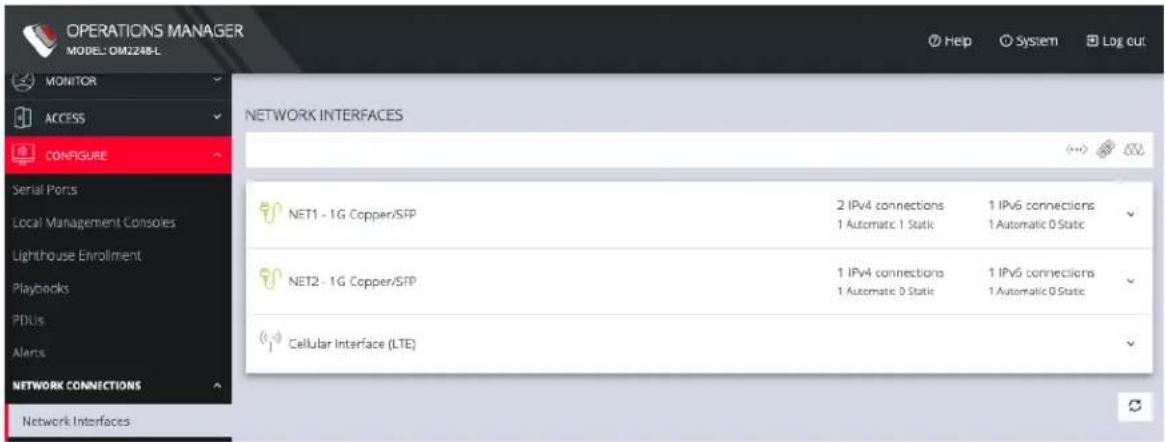 Opengear OM2200 - Change Network Settings - 3