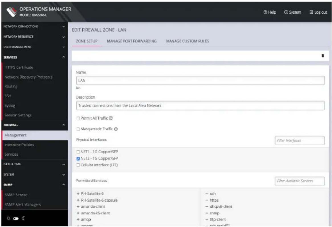 Opengear OM2200 - Firewall Management - 2