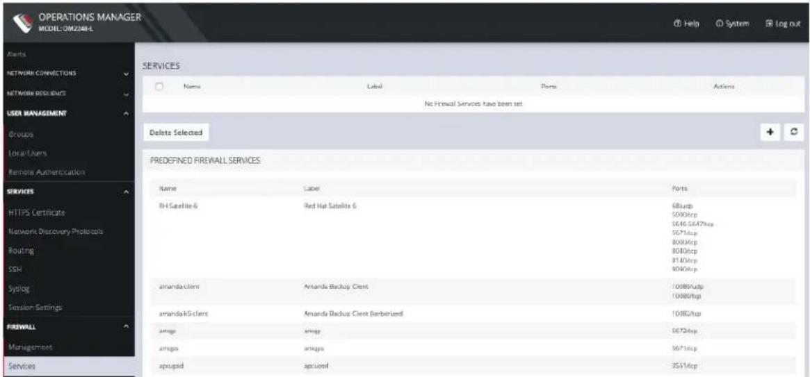 Opengear OM2200 - Services - Firewall - 1