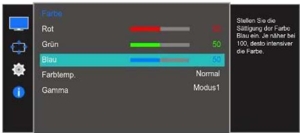 SAMSUNG LS27E510CS - Konfigurieren von Blau - 1