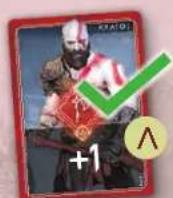 Asmodee God of War Das - AKTIONSKARTEN UND -SETS - 1