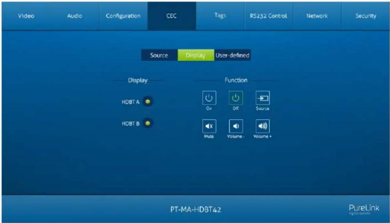 PureTools PT-MA-HDBT42 - 2) Display Device Control - 1