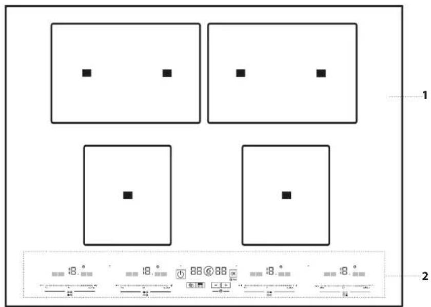 WHIRLPOOL SMO 604 OF/NE - PRODUKTBESCHREIBUNG - 1