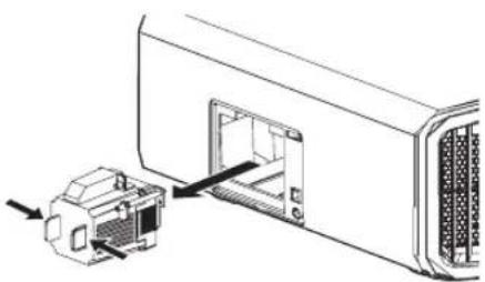 JVC DLA-RS2000 - Die Lampe herausziehen - 1