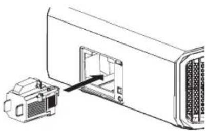 JVC DLA-RS1000 - Die neue Lampe einsetzen - 1