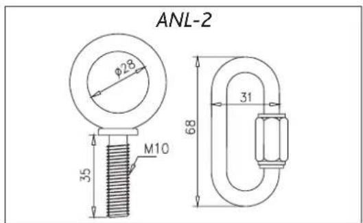 DAS Audio Vantec-15 - Flying with eyebolts - 2