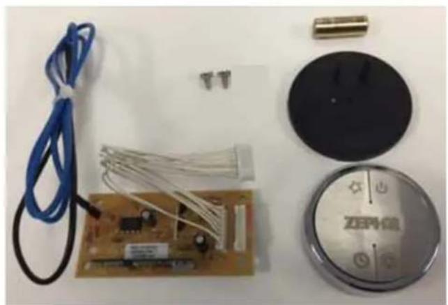 Zephyr RC-0001 - RC-0001 DCBL Remote Installation Instructions - 1