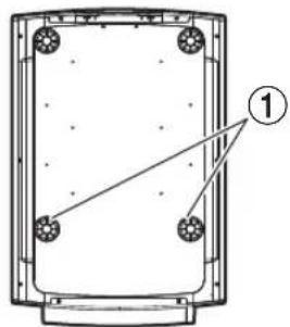 JVC DLA-VS45NV - Installing the ceiling mounting bracket - 1